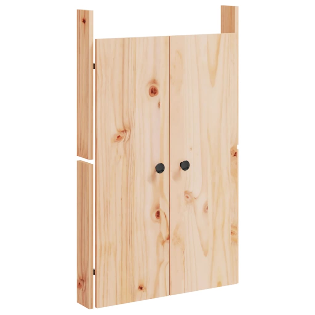 vidaXL Πόρτες Κουζίνας Εξ. Χώρου 2 τεμ. 50x9x82 εκ. Μασίφ Πεύκο