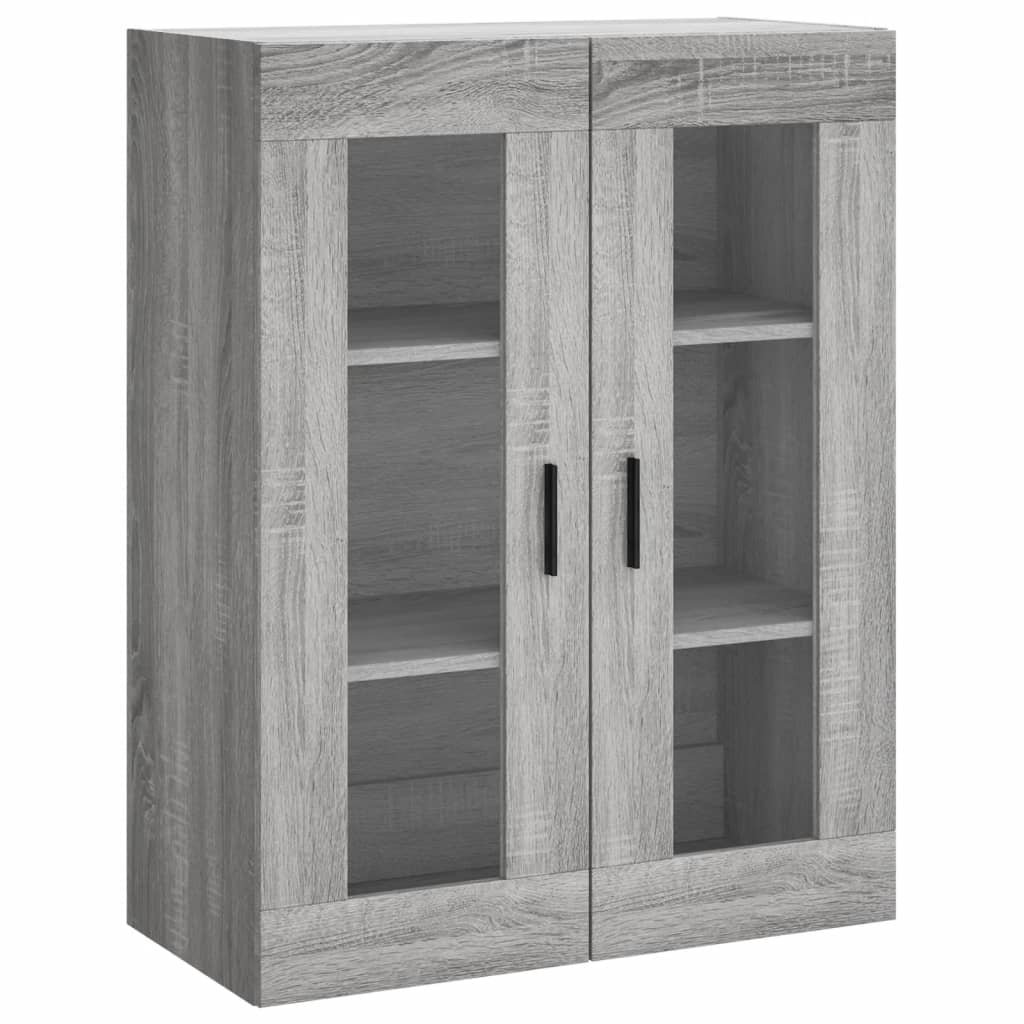 vidaXL Ντουλάπι Τοίχου Γκρι Sonoma 69,5 x 34 x 90 εκ.