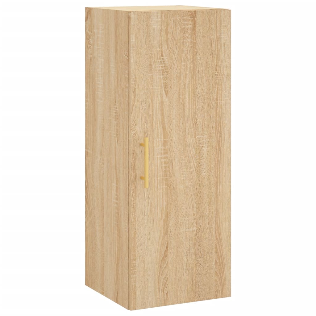 vidaXL Ντουλάπι Τοίχου Sonoma Δρυς 34,5 x 34 x 90 εκ.