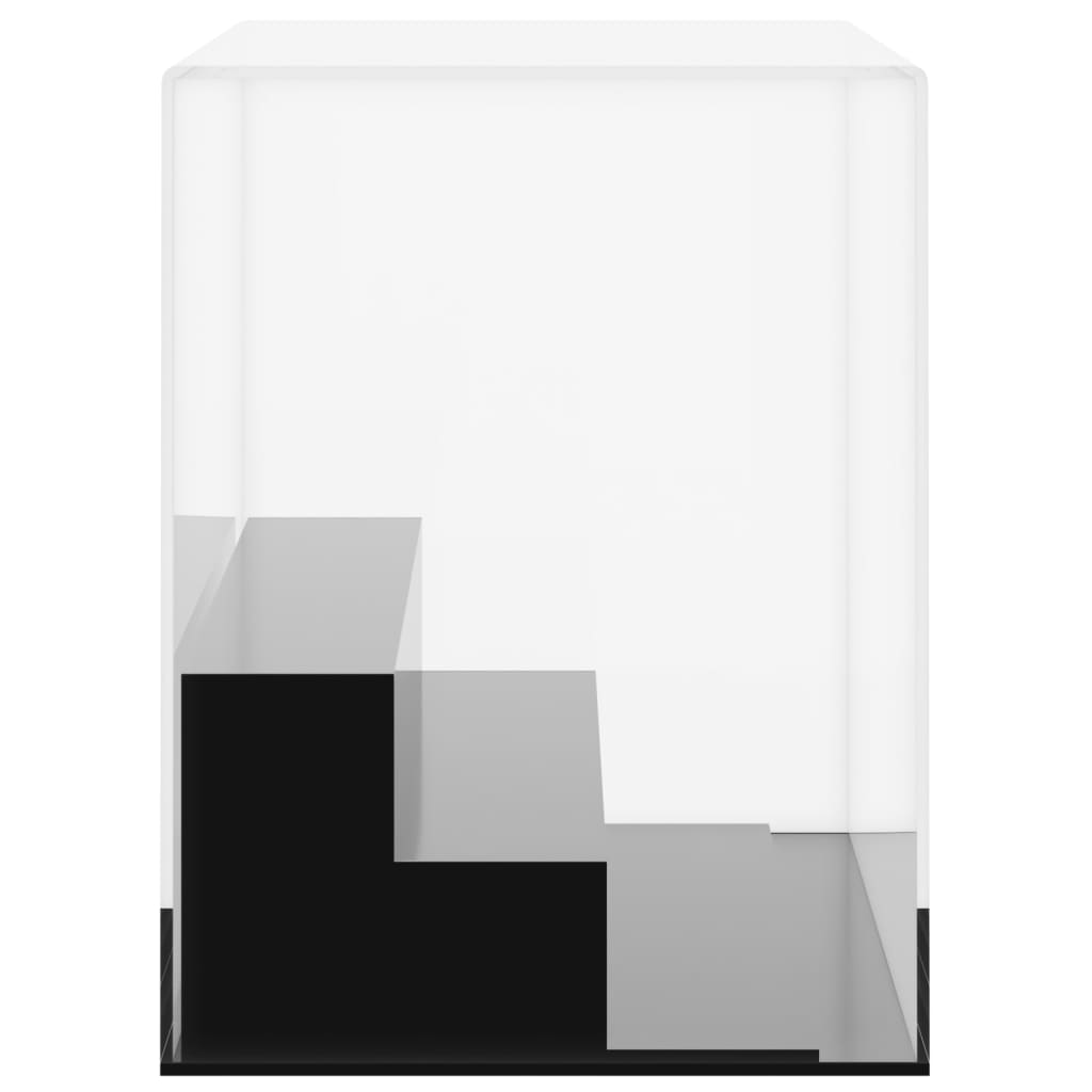 vidaXL Κουτί Βιτρίνα Διάφανο 25 x 12 x 16 εκ. Ακρυλικό