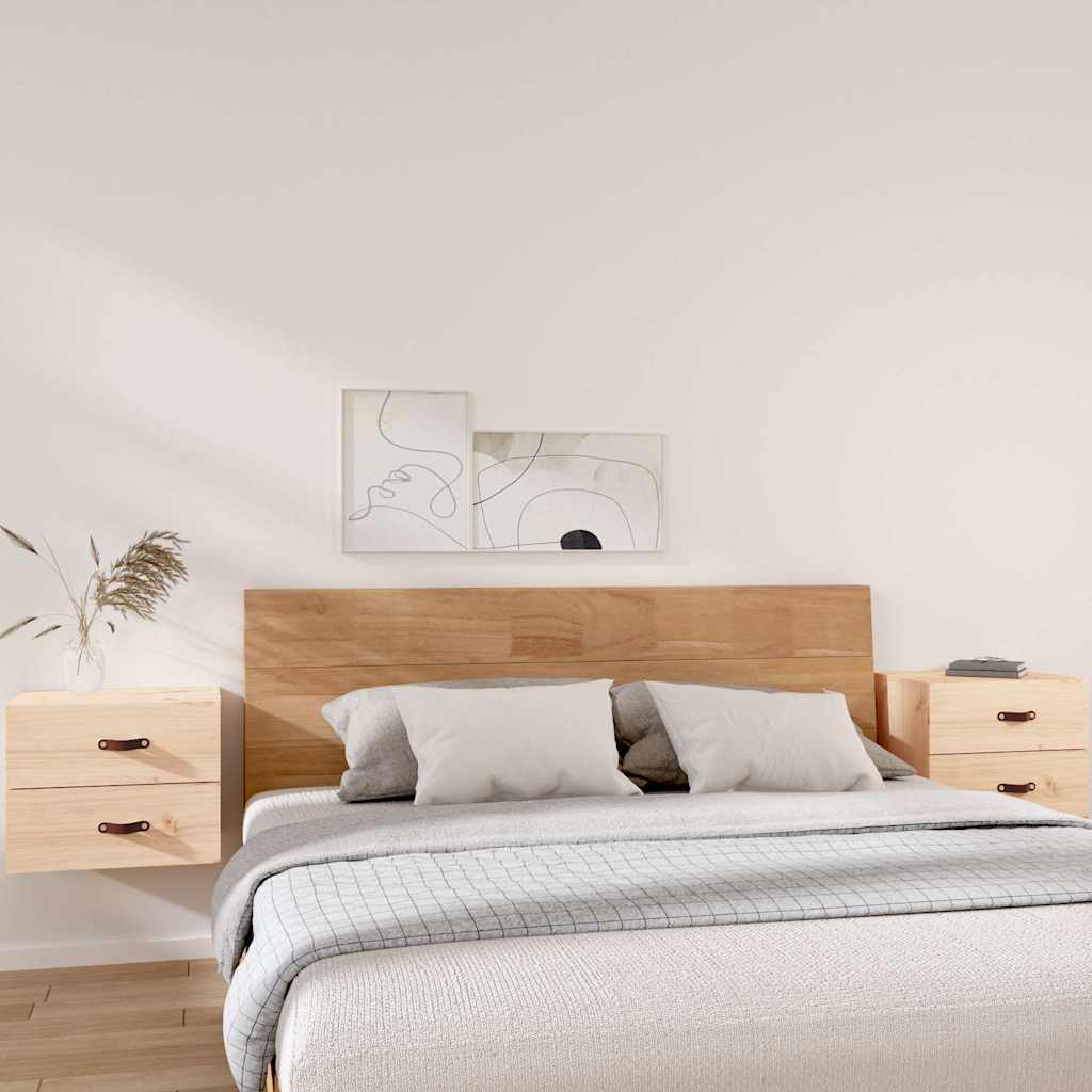 vidaXL Κομοδίνα Επιτοίχια 2 τεμ. 50 x 36 x 40 εκ.