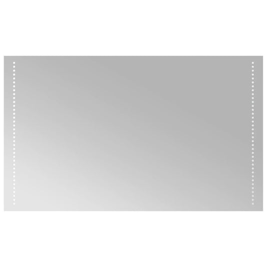 vidaXL Καθρέφτης Μπάνιου με LED 60x100 εκ.