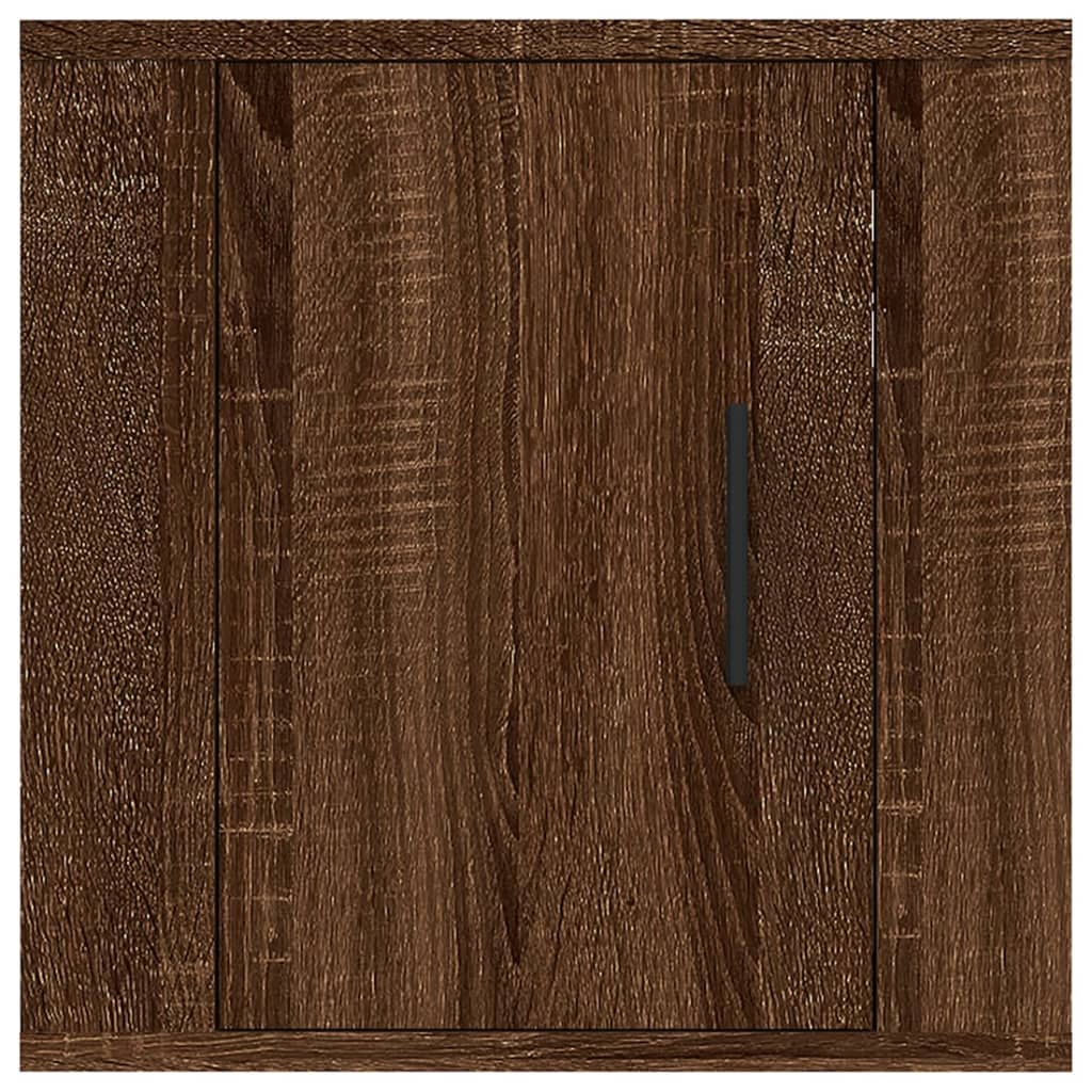 vidaXL Έπιπλο Τηλεόρασης Επιτοίχιο Καφέ Δρυς 40x34,5x40 εκ.