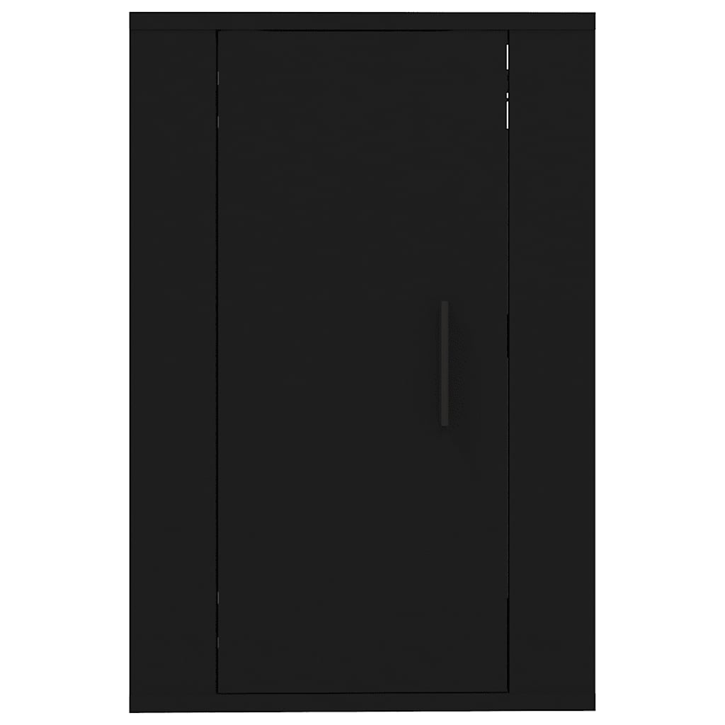vidaXL Έπιπλο Τηλεόρασης Επιτοίχιο Μαύρο 40x34,5x60 εκ.