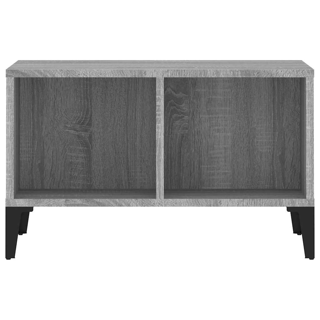 vidaXL Τραπεζάκι Σαλονιού Γκρι Sonoma 60x50x36,5εκ. Επεξεργασμένο Ξύλο