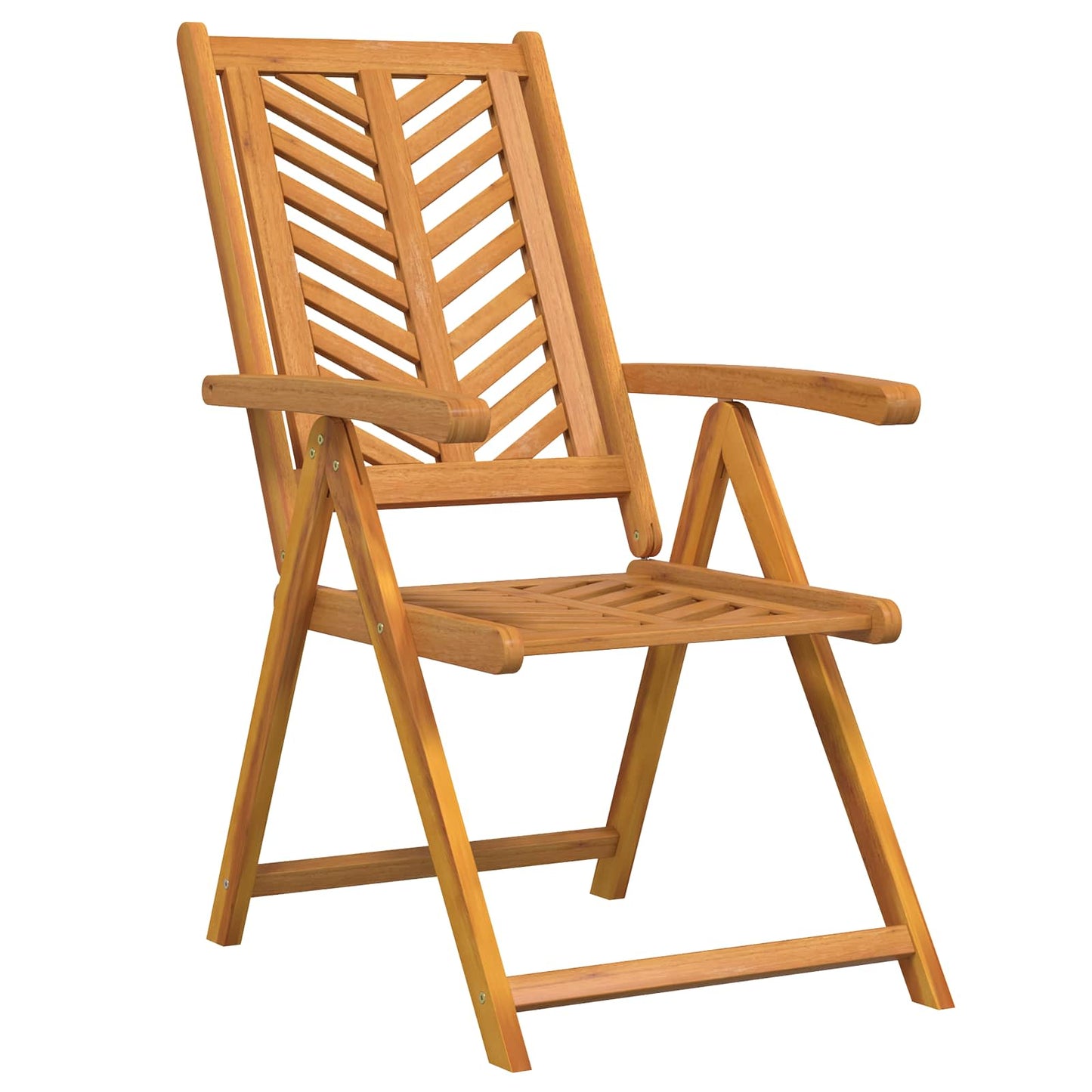vidaXL Καρέκλα Κήπου 4 pcs Καφέ 57 x 72 x 109 εκ Στερεό Ξύλο Ακακίας