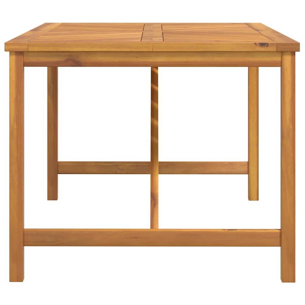 vidaXL Τραπεζαρία Κήπου 150 x 90 x 74 εκ. από Μασίφ Ξύλο Ακακίας