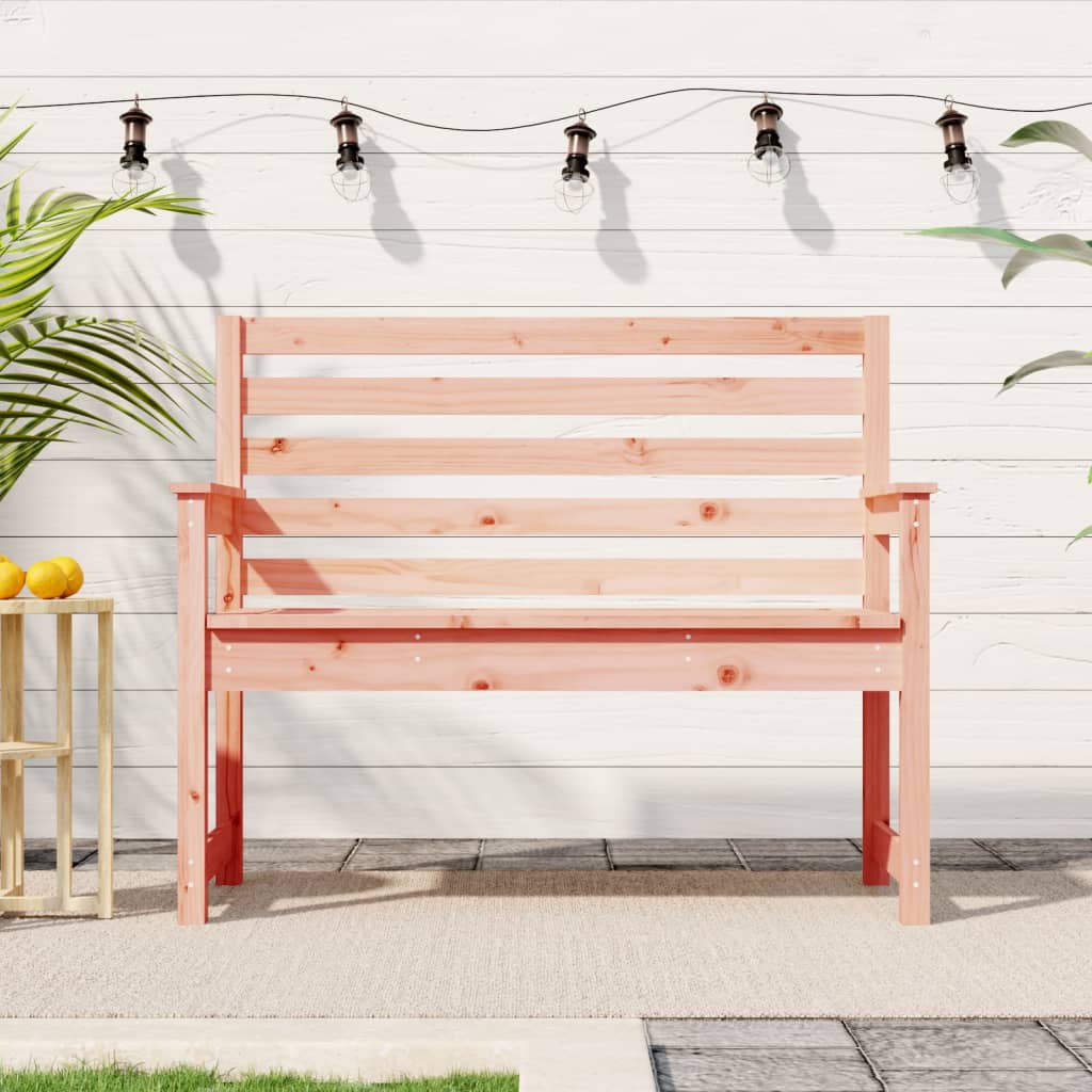vidaXL Παγκάκι Κήπου 109x48x91,5 εκ. Μασίφ Ξύλο Ψευδοτσούγκας
