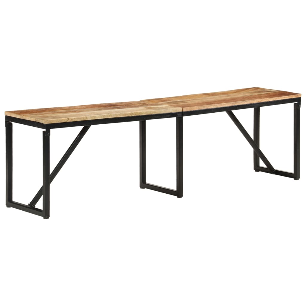 vidaXL Πάγκος 160 x 35 x 46 εκ. από Μασίφ Ξύλο Μάνγκο