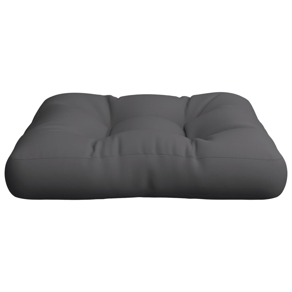 vidaXL Μαξιλάρι Παλέτας Ανθρακί 50 x 50 x 12 εκ. Υφασμάτινο