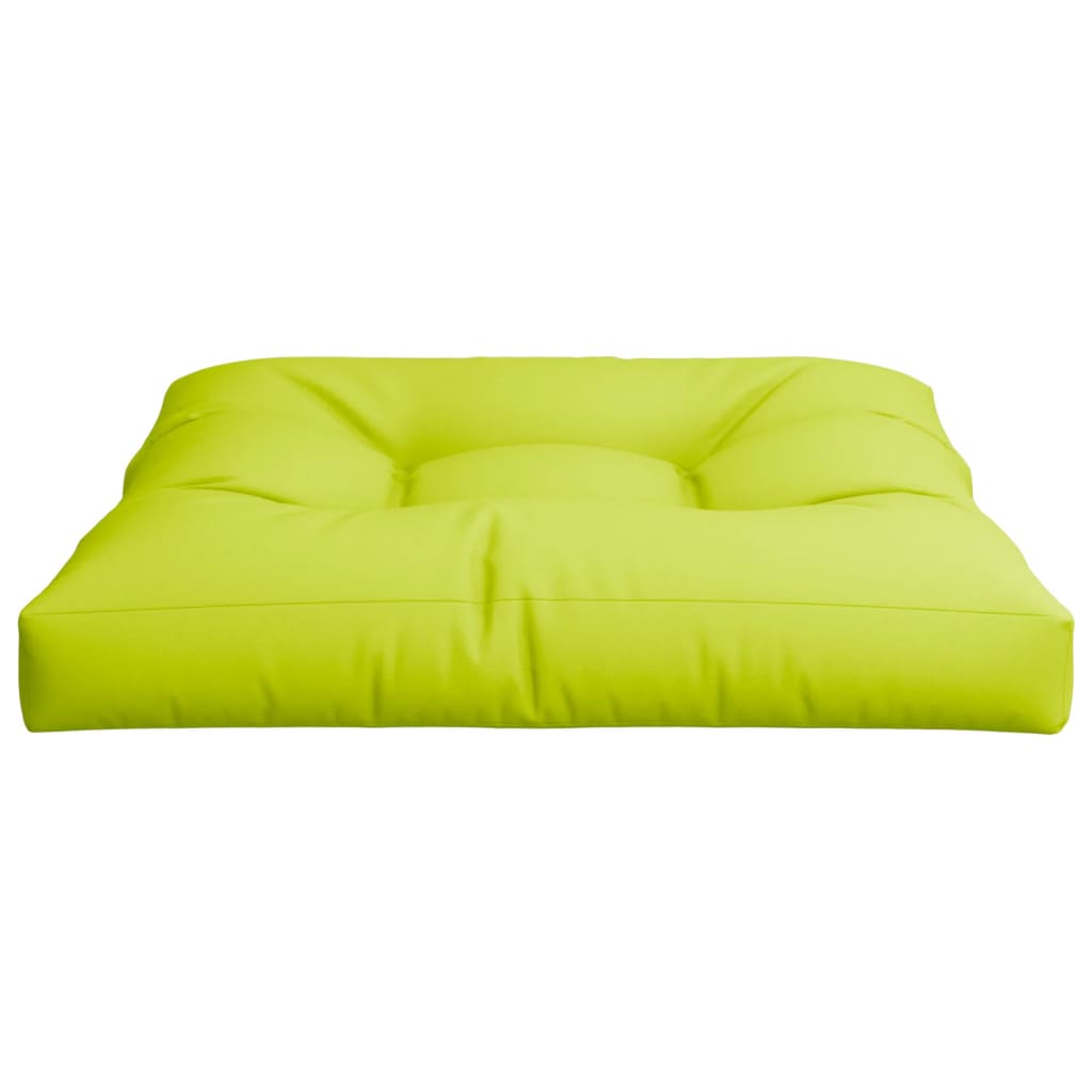 vidaXL Μαξιλάρι Παλέτας Αν. Πράσινο 80 x 80 x 12 εκ. Υφασμάτινο