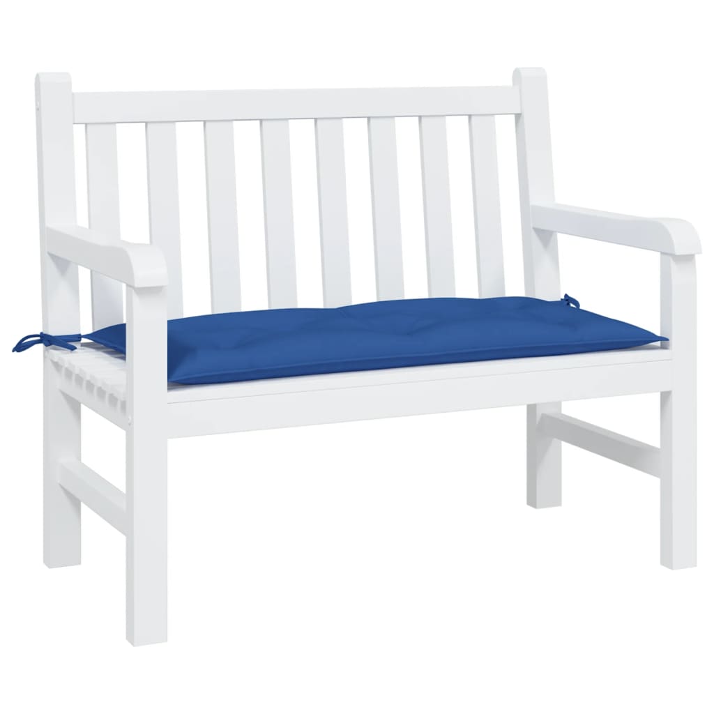 vidaXL Μαξιλάρι Πάγκου Κήπου Μπλε 100x50x7 εκ. Ύφασμα Oxford