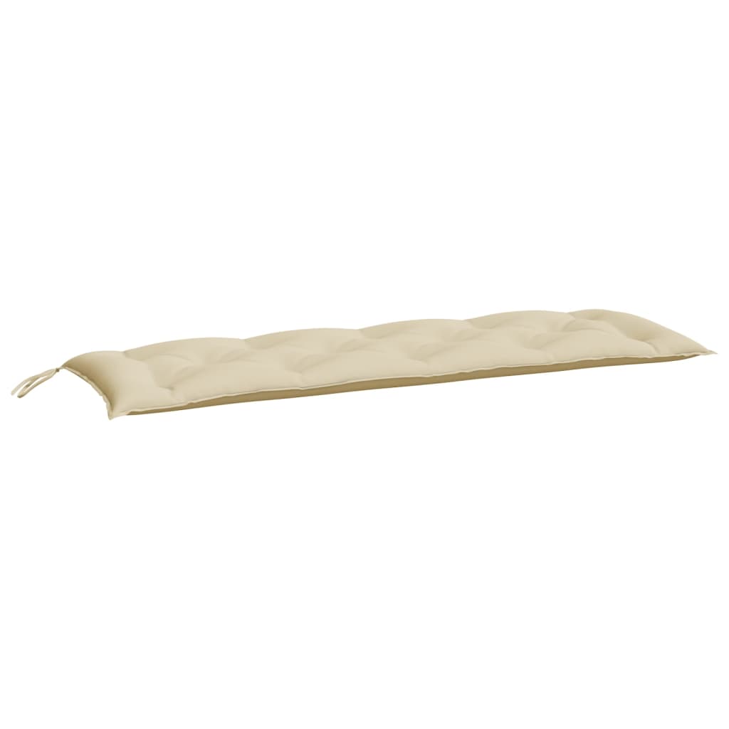 vidaXL Μαξιλάρι Πάγκου Κήπου Μπεζ 150x50x7 εκ. Ύφασμα Oxford