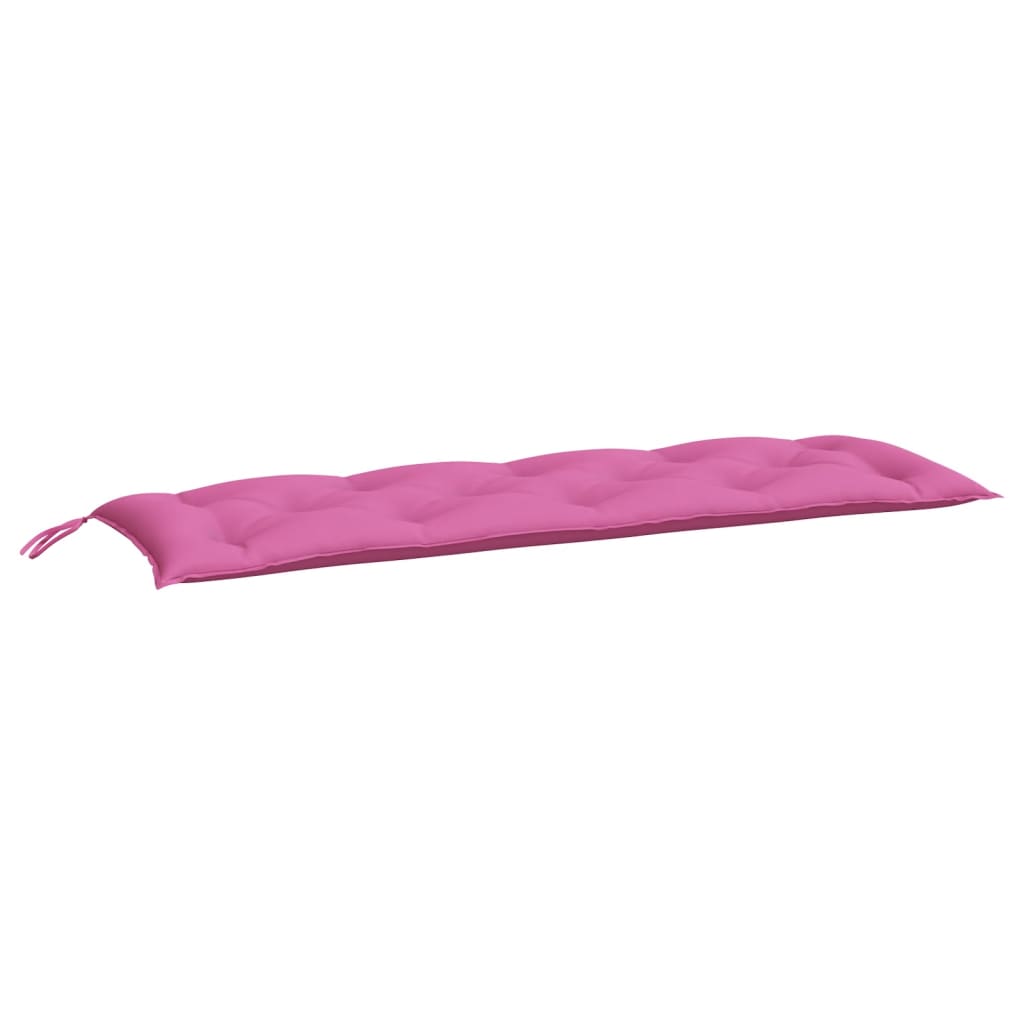vidaXL Μαξιλάρι Πάγκου Κήπου Ροζ 150x50x7 εκ. Ύφασμα Oxford