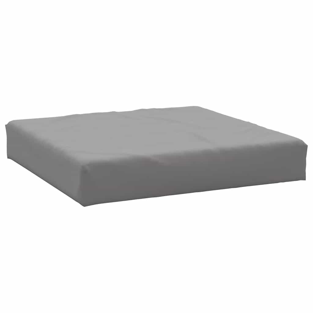 vidaXL Μαξιλάρι Παλέτας Γκρι 60x60x9,5 εκ. Ύφασμα Oxford