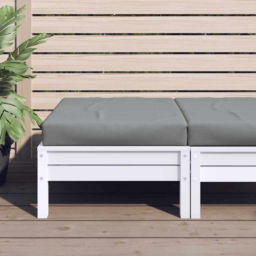 vidaXL Μαξιλάρι Παλέτας Γκρι 60x60x9,5 εκ. Ύφασμα Oxford