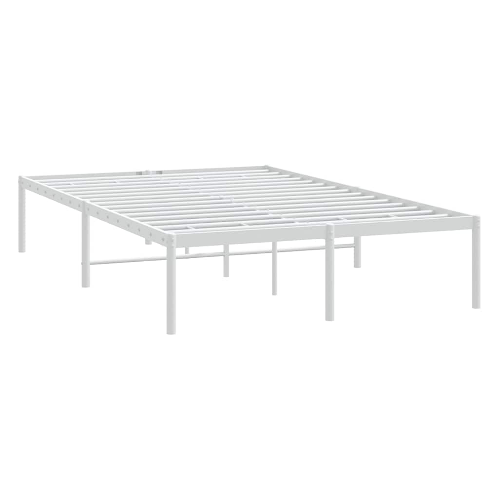 vidaXL Πλαίσιο Κρεβατιού Λευκό 120 x 200 εκ.