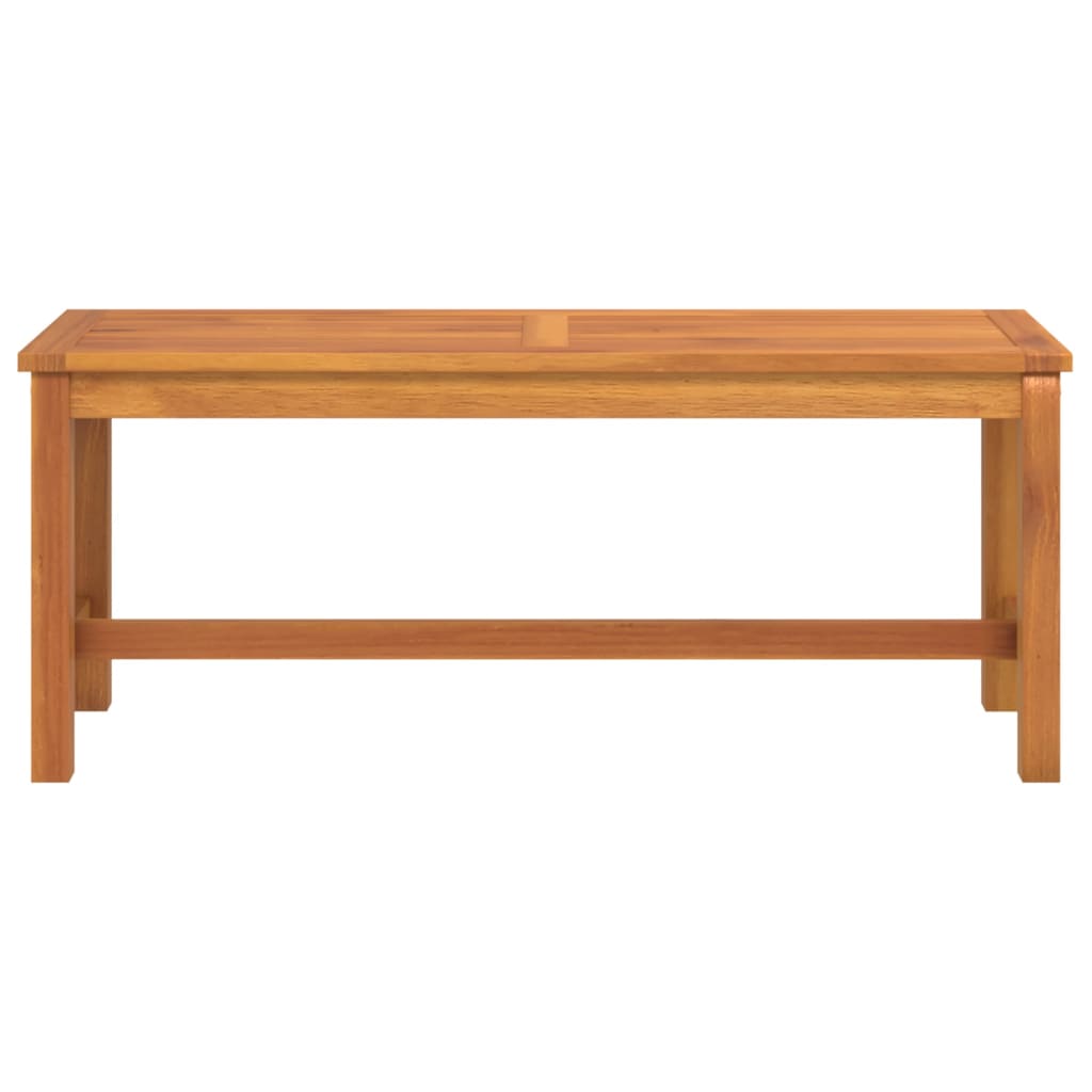 vidaXL Παγκάκι Κήπου 110x35x45 εκ. από Μασίφ Ξύλο Ακακίας