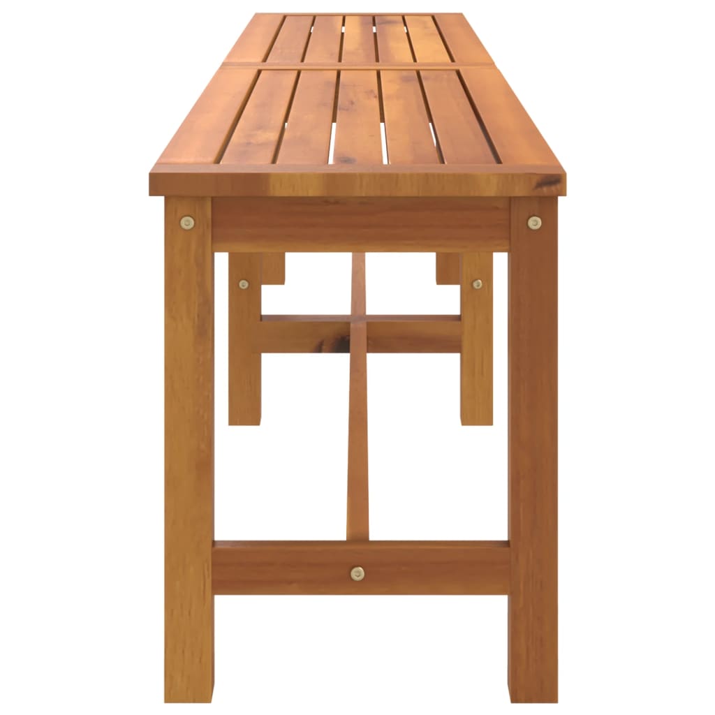 vidaXL Παγκάκι Κήπου 180x35x45 εκ. από Μασίφ Ξύλο Ακακίας