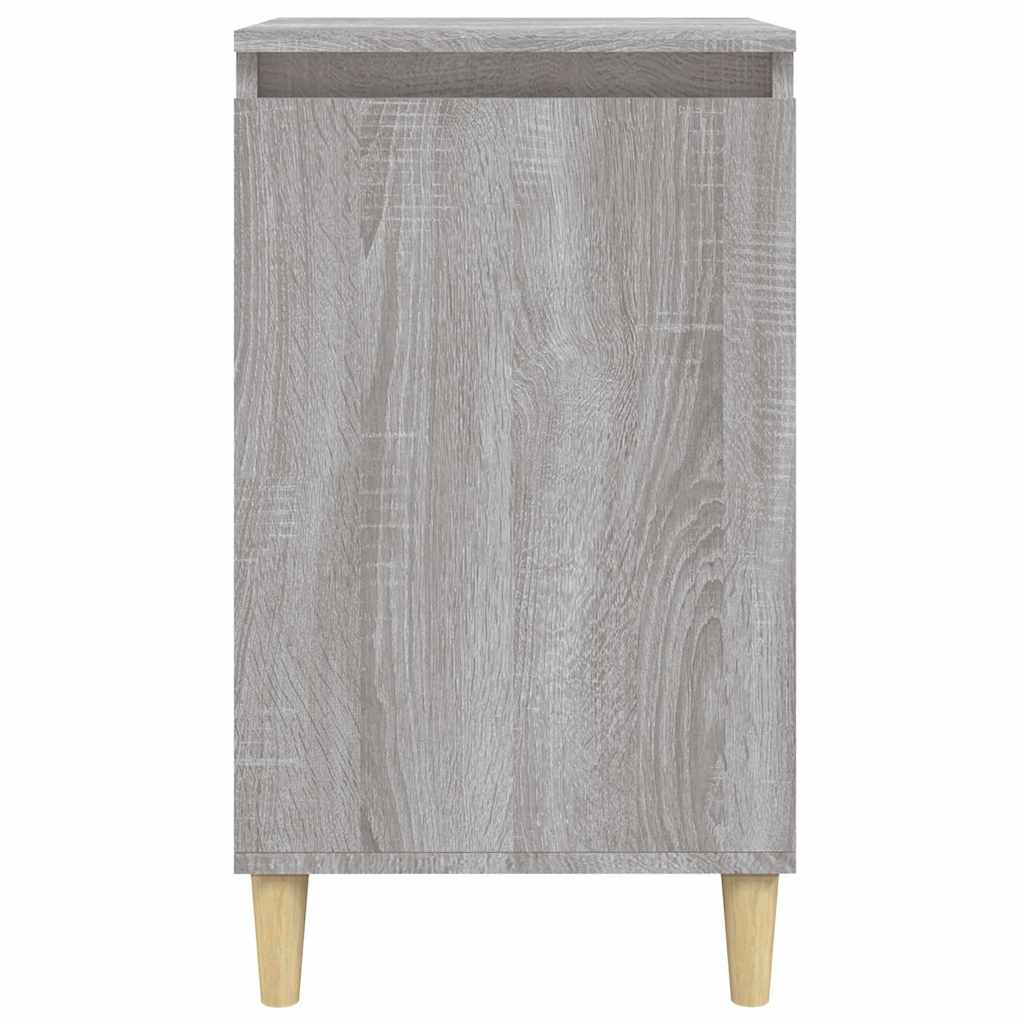 vidaXL Κομοδίνα 2 τεμ. Γκρι Sonoma 40x35x70 εκ. από Επεξεργασμένο Ξύλο