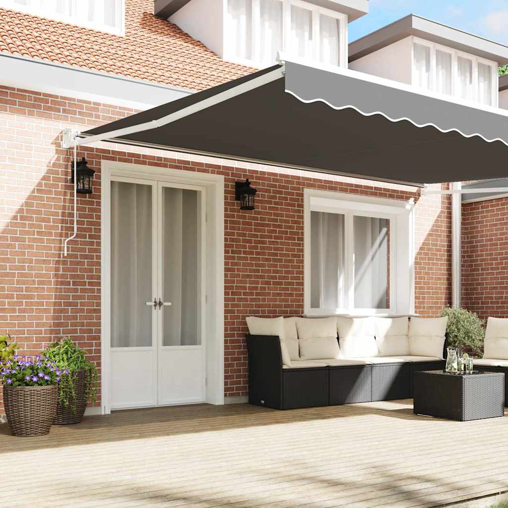vidaXL Electric Awning Frame 4 x 3 m Λευκό