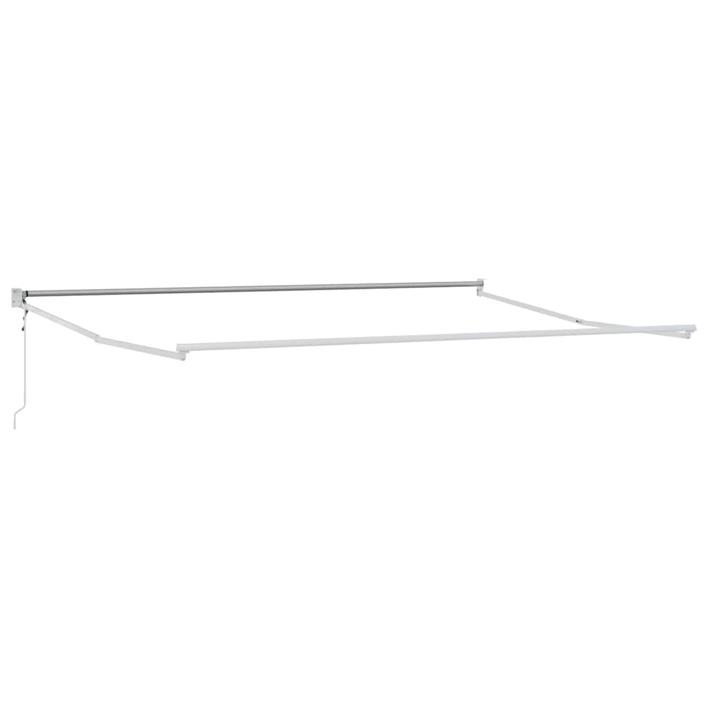 vidaXL Electric Awning Frame 4 x 3 m Λευκό