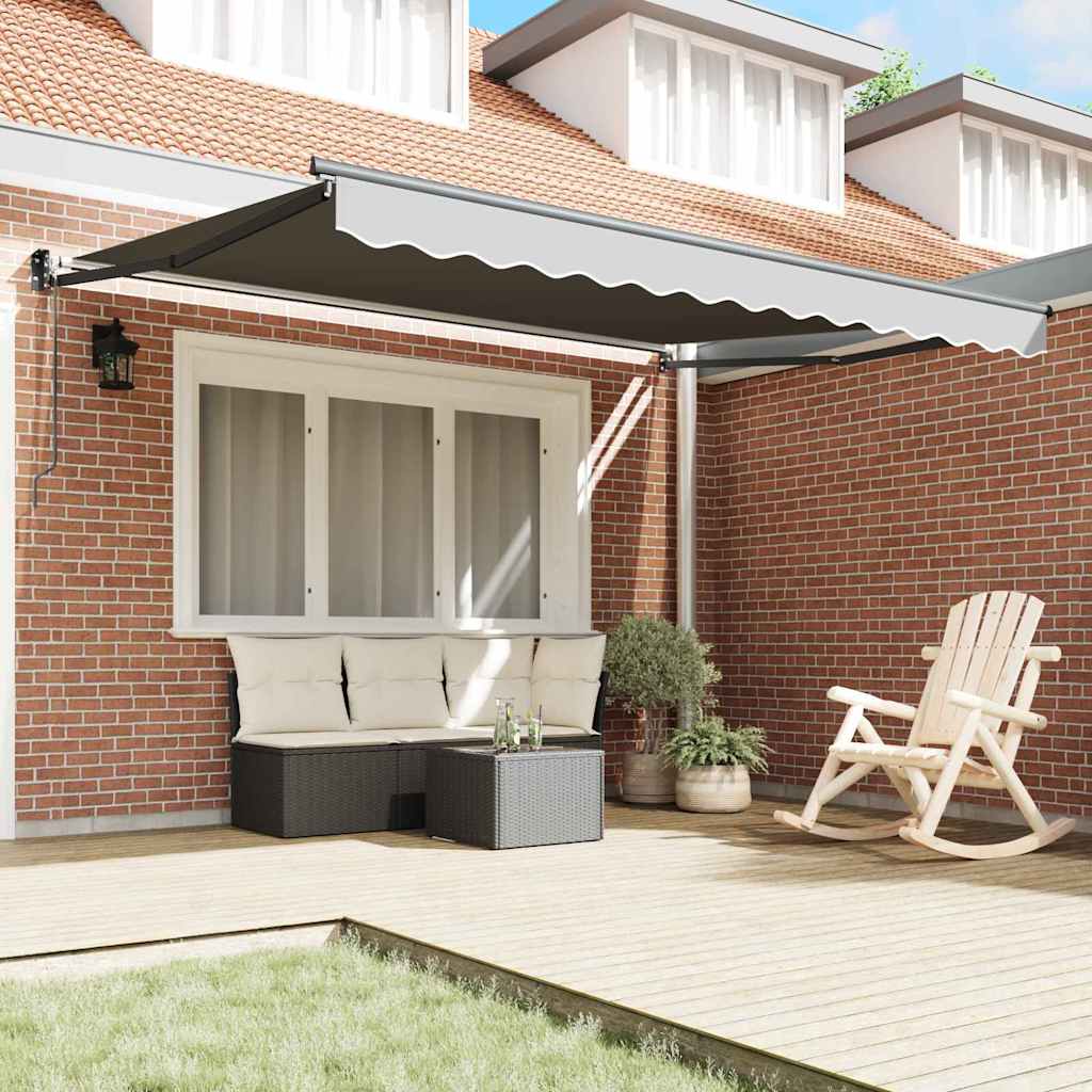 vidaXL Electric Awning Frame 3 x 2,5 m Ανθρακί