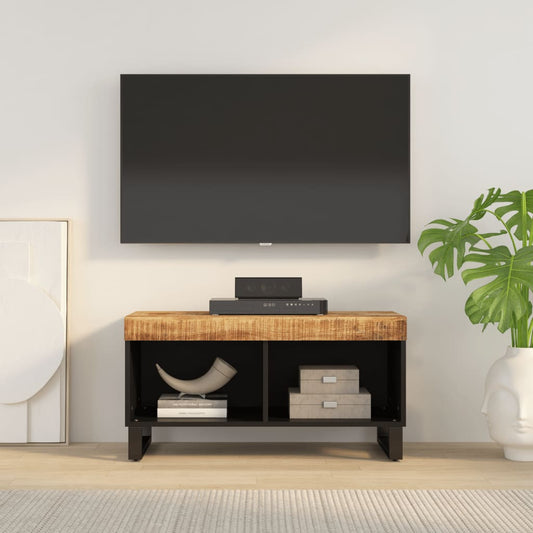 vidaXL Έπιπλο Τηλεόρασης 85 x 33 x 43,5 εκ. από Μασίφ Ξύλο Μάνγκο