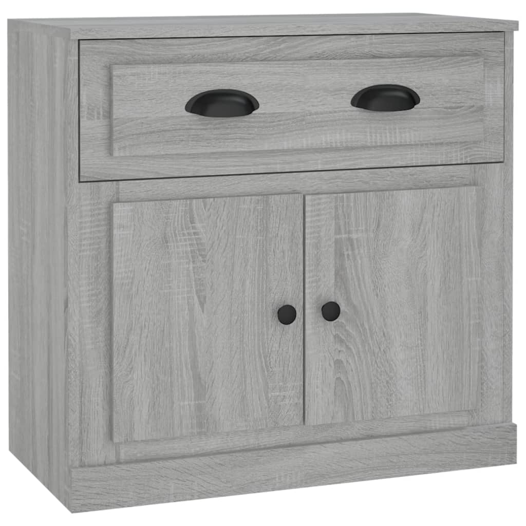 vidaXL Μπουφές Γκρι Sonoma 70x35,5x67,5 εκ. από Επεξεργασμένο Ξύλο
