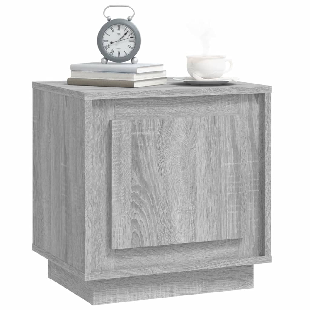 vidaXL Κομοδίνο Γκρι Sonoma 44 x 35 x 45 εκ. από Επεξεργασμένο Ξύλο