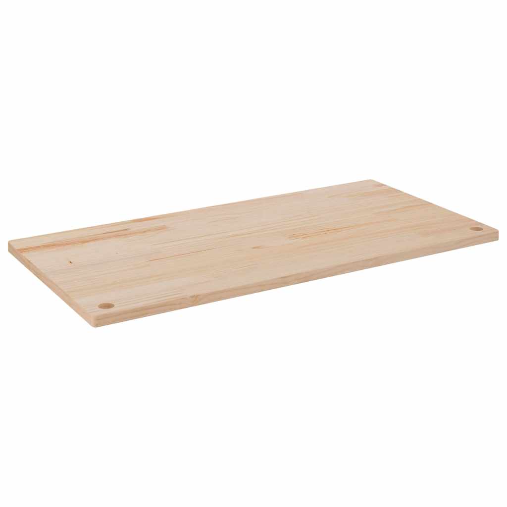 vidaXL Επιφάνεια Γραφείου 110 x 55 x 2,5 εκ. από Μασίφ Ξύλο Πεύκου