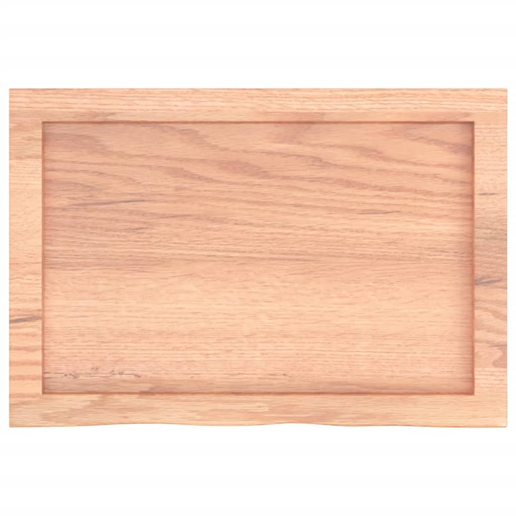 vidaXL Πάγκος Μπάνιου Αν. Καφέ 60x40x(2-6) εκ. Επεξεργ. Μασίφ Ξύλο