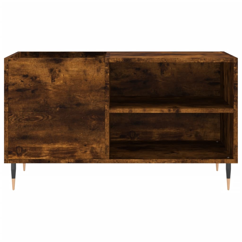 vidaXL Δισκοθήκη Καπνιστή Δρυς 85 x 38 x 48 εκ. από Επεξεργασμένο Ξύλο