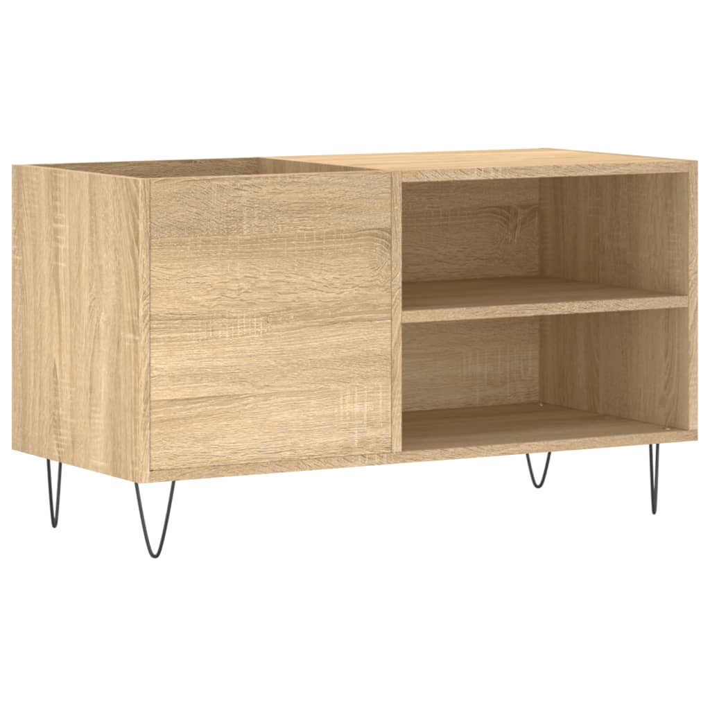 vidaXL Δισκοθήκη Sonoma Δρυς 85 x 38 x 48 εκ. από Επεξεργασμένο Ξύλο