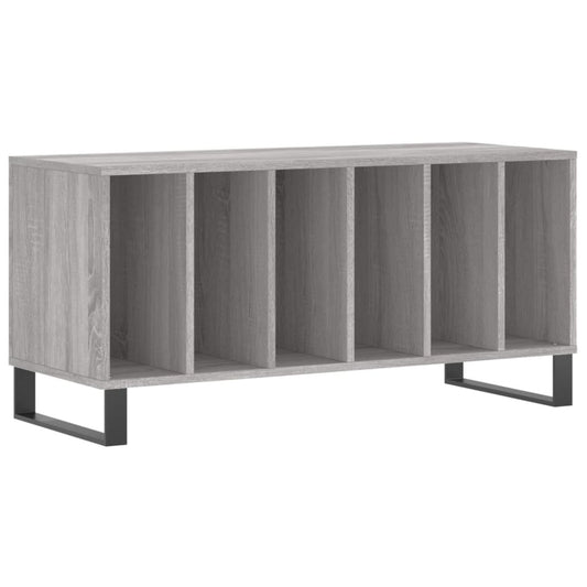 vidaXL Έπιπλο Δίσκων Γκρι Sonoma 100x38x48 εκ. από Επεξεργασμένο Ξύλο