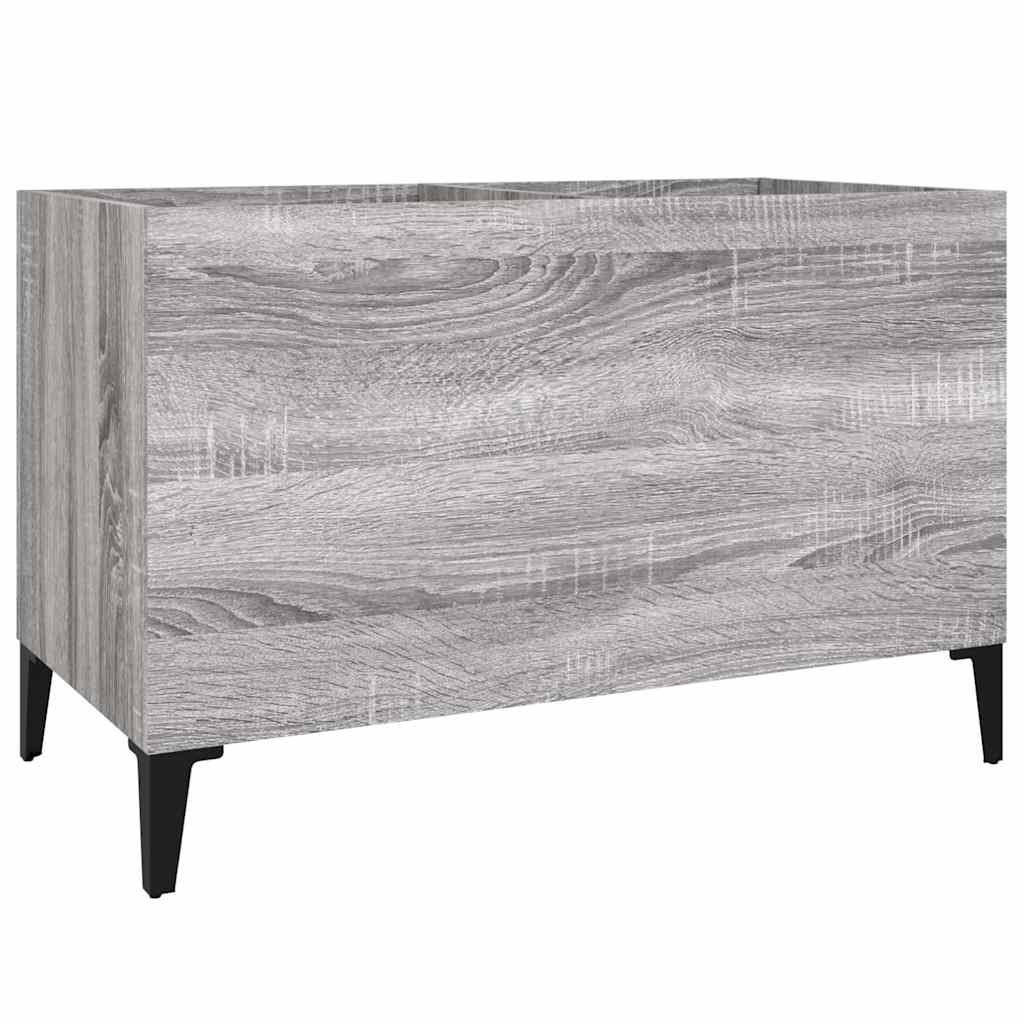 vidaXL Δισκοθήκη Γκρι Sonoma 74,5 x 38 x 48 εκ. από Επεξεργασμένο Ξύλο
