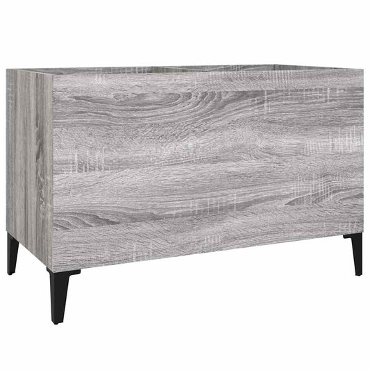 vidaXL Δισκοθήκη Γκρι Sonoma 74,5 x 38 x 48 εκ. από Επεξεργασμένο Ξύλο