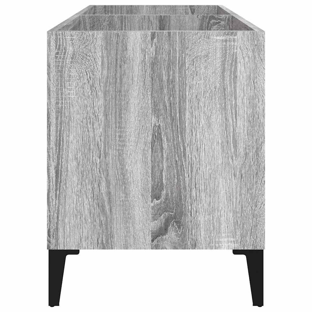 vidaXL Δισκοθήκη Γκρι Sonoma 74,5 x 38 x 48 εκ. από Επεξεργασμένο Ξύλο