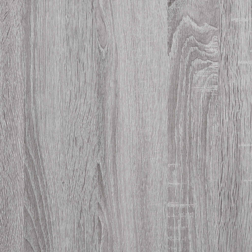 vidaXL Δισκοθήκη Γκρι Sonoma 74,5 x 38 x 48 εκ. από Επεξεργασμένο Ξύλο