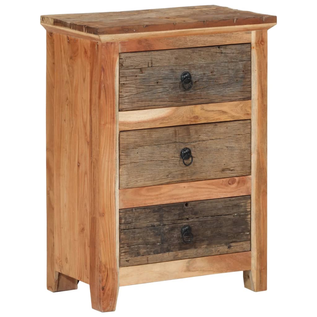 vidaXL Βοηθητικό Ντουλάπι 55 x 33 x 75 εκ. από Μασίφ Ξύλο Ακακίας