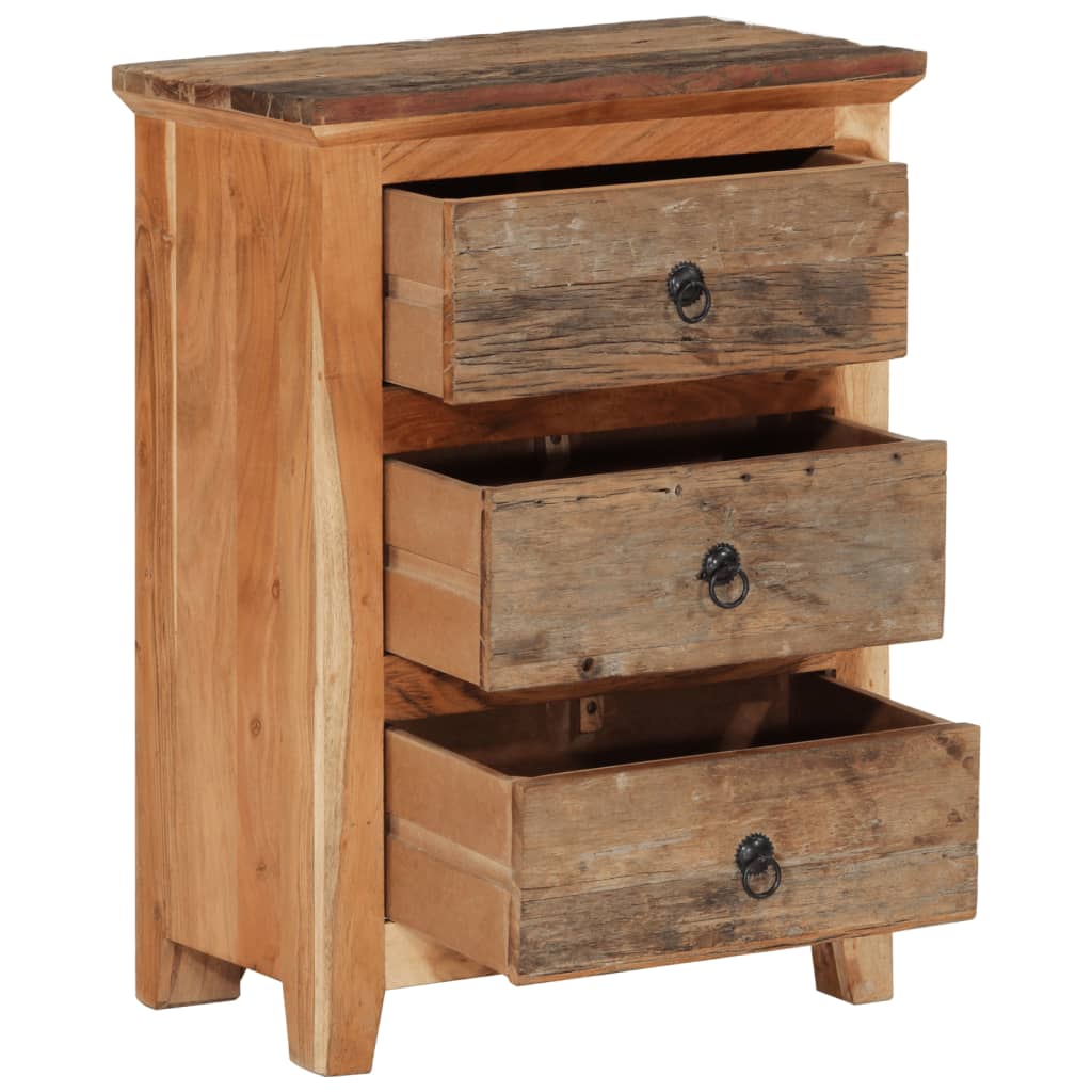 vidaXL Βοηθητικό Ντουλάπι 55 x 33 x 75 εκ. από Μασίφ Ξύλο Ακακίας