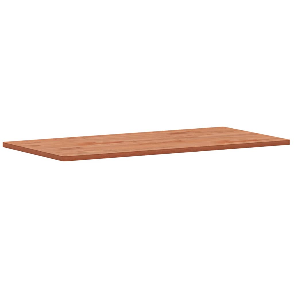 vidaXL Επιφάνεια Τραπεζιού Ορθογώνια 100x50x1,5 εκ. Μασίφ Ξύλο Οξιάς