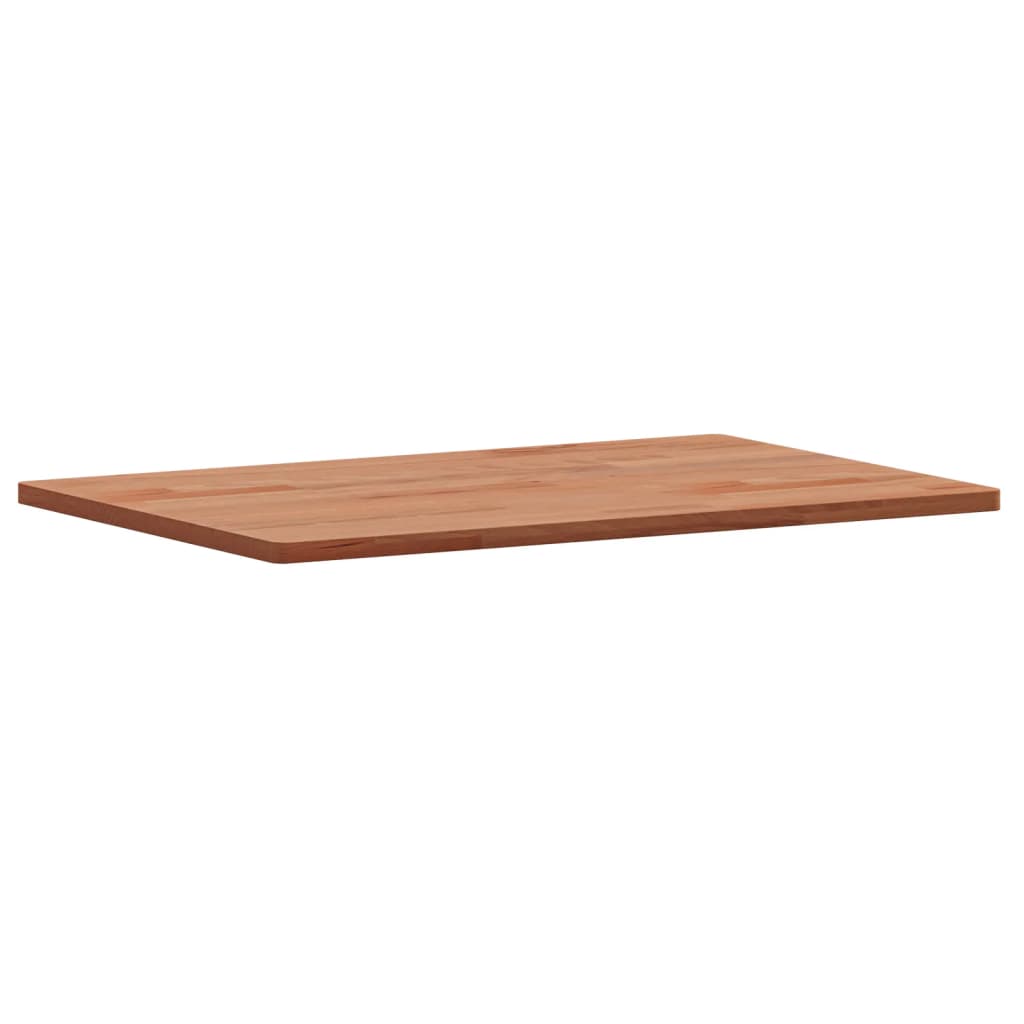 vidaXL Επιφάνεια Τραπεζιού Ορθογώνια 60x40x1,5 εκ. Μασίφ Ξύλο Οξιάς