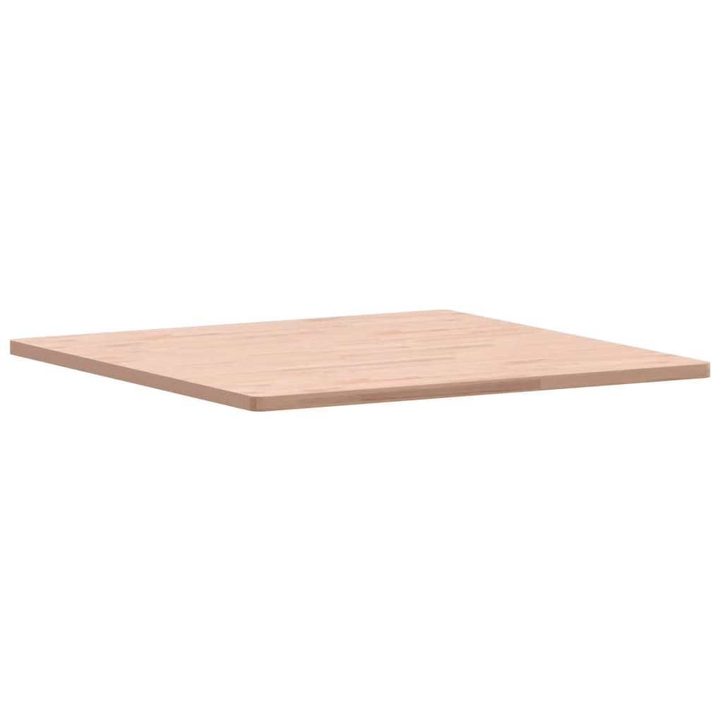 vidaXL Επιφάνεια Τραπεζιού Τετράγωνη 90x90x2,5 εκ. Μασίφ Ξύλο Οξιάς
