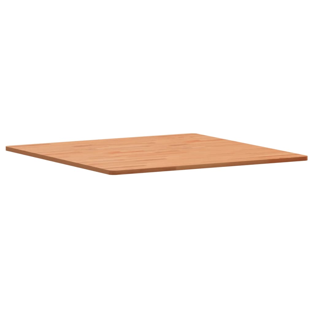 vidaXL Επιφάνεια Τραπεζιού Τετράγωνη 80x80x1,5 εκ. Μασίφ Ξύλο Οξιάς