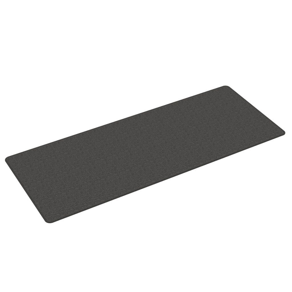 vidaXL Χαλί Διάδρομος Εμφάνιση Σιζάλ Ανθρακί 80 x 200 εκ.