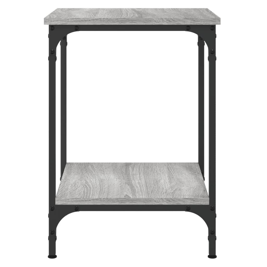 vidaXL Τραπεζάκι Σαλονιού Γκρι Sonoma 40x40x55 εκ. Επεξεργασμένο Ξύλο