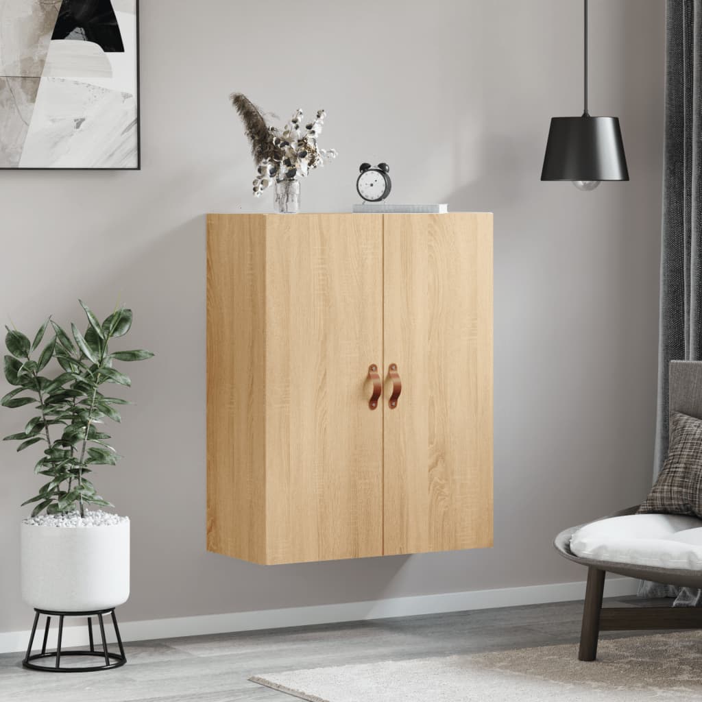 vidaXL Ντουλάπι Επιτοίχιο Sonoma Δρυς 69,5 x 34 x 90 εκ.