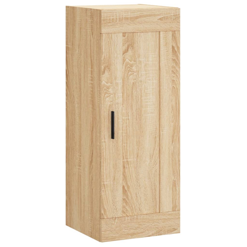 vidaXL Ντουλάπι Τοίχου Sonoma Δρυς 34,5 x 34 x 90 εκ. Επεξεργ. Ξύλο