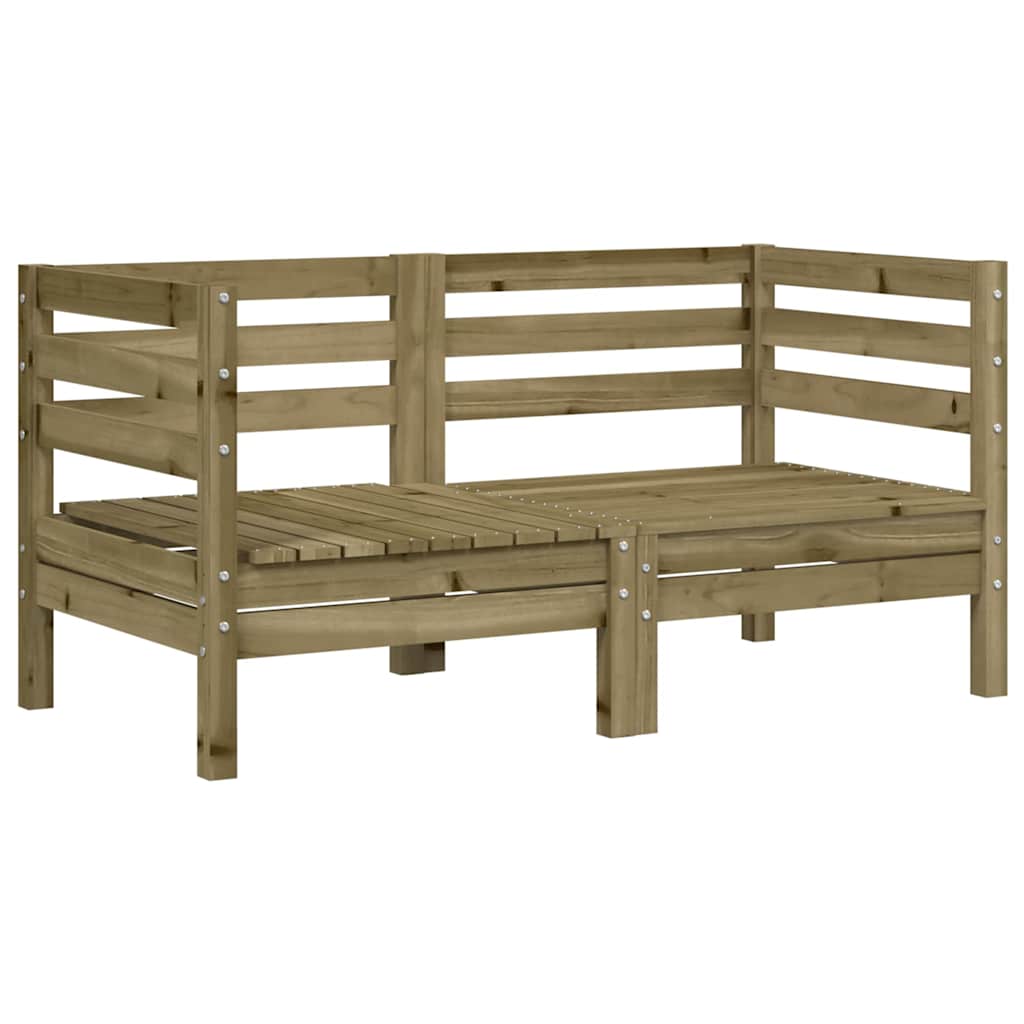 vidaXL Corner Sofa 2 τμχ. Treated pinewood under high pressure